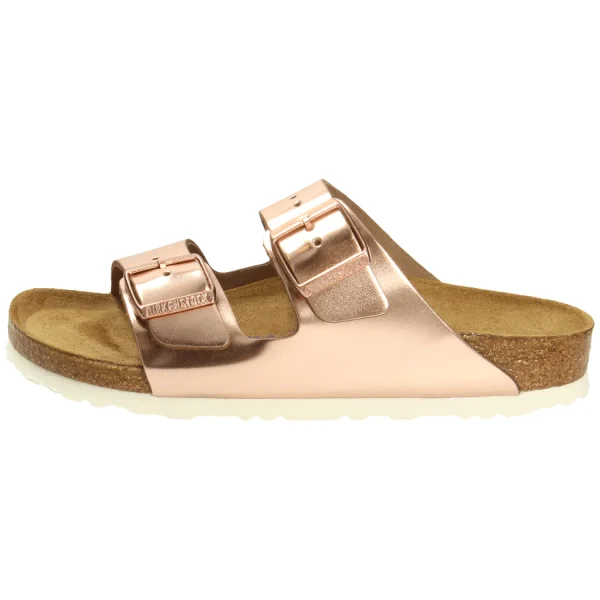 Fashion Birkenstock Pantoletten gold