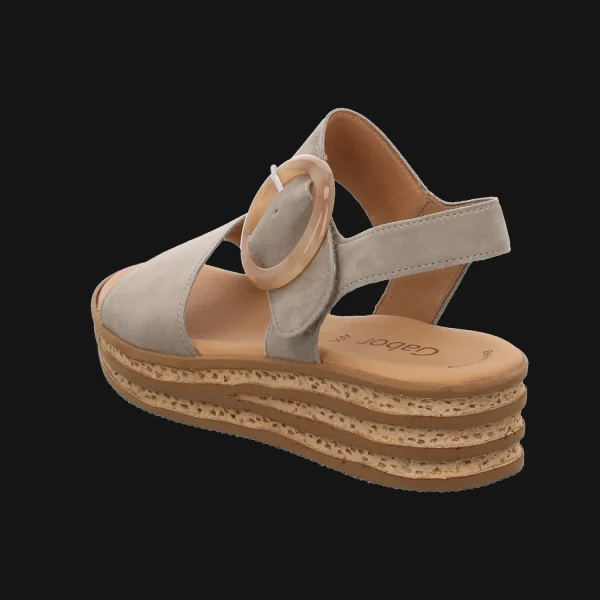 Hot Gabor Plateau Sandalen