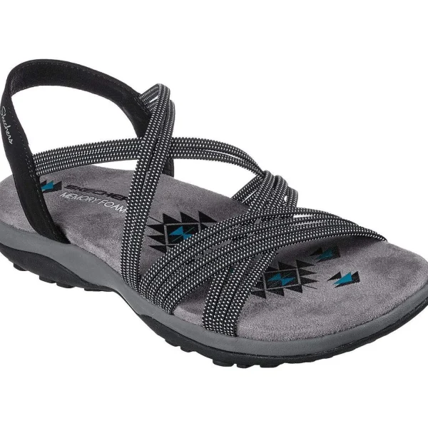 Shop Skechers Reggae Slim - Turn It Up Schwarz