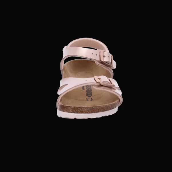 Shop Birkenstock Rio Kids BF Electric Metallic rosa