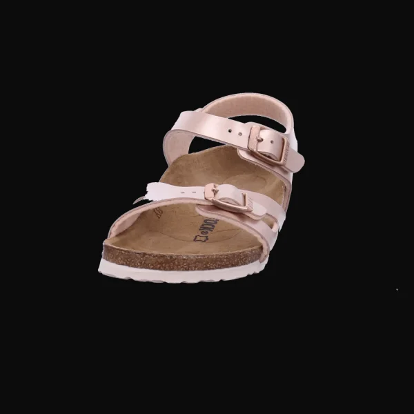 Shop Birkenstock Rio Kids BF Electric Metallic rosa