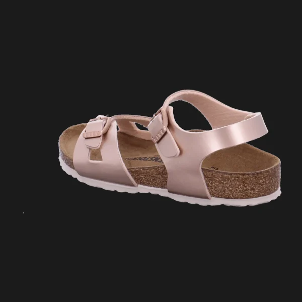 Shop Birkenstock Rio Kids BF Electric Metallic rosa