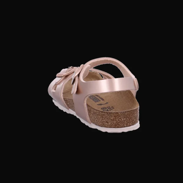 Shop Birkenstock Rio Kids BF Electric Metallic rosa