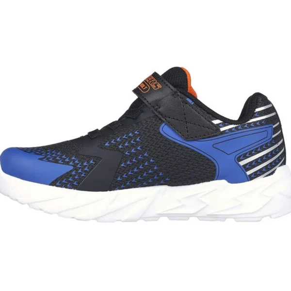 Outlet Skechers S Lights: Flex-Glow Bolt Schwarz