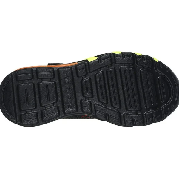 Outlet Skechers S Lights: Flex-Glow Bolt Schwarz