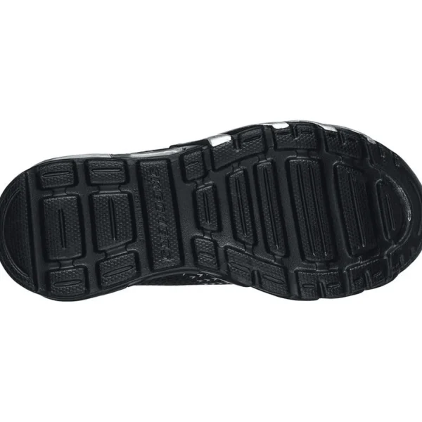 Best Sale Skechers S Lights: Flex-Glow Bolt Schwarz