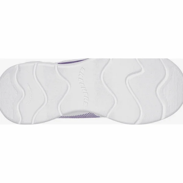 Outlet Skechers S Lights: Wavy Beams Weiß