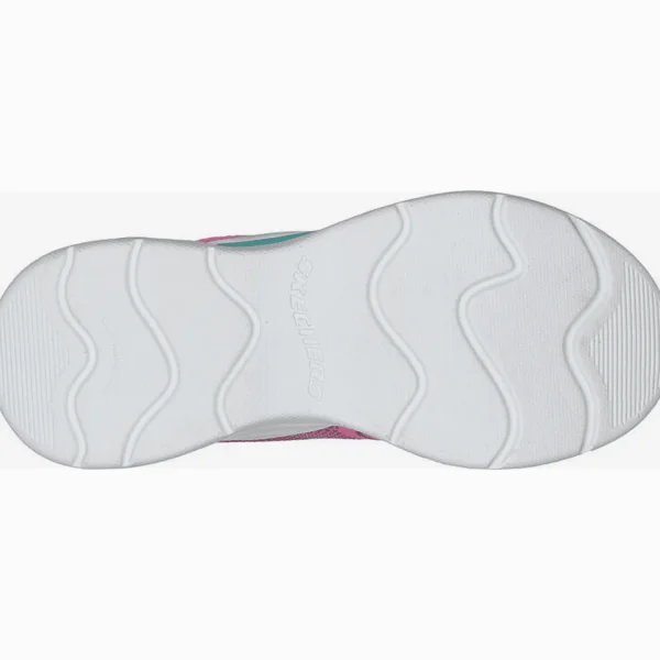 Best Sale Skechers S Lights: Wavy Beams Pink