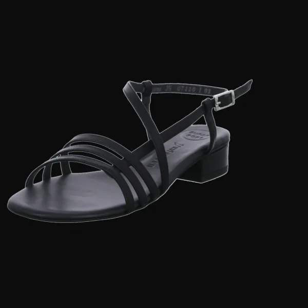 Clearance Paul Green 0071-7621-051/Sandale schwarz