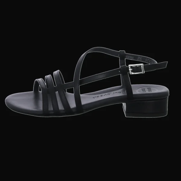 Clearance Paul Green 0071-7621-051/Sandale schwarz