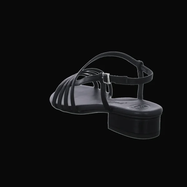Clearance Paul Green 0071-7621-051/Sandale schwarz