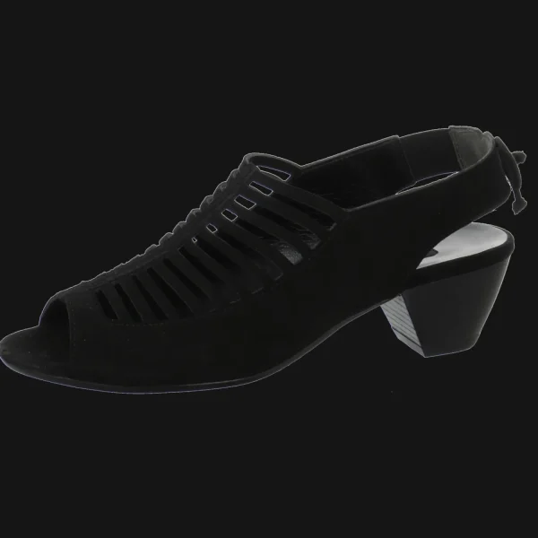 Sale Paul Green 0075-6589-415/Sandalette schwarz