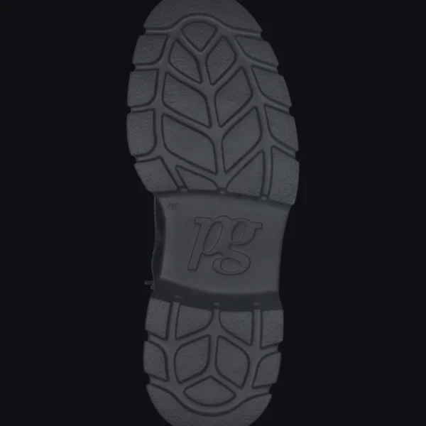 Sale Paul Green 0076-8216-046/Schnürstiefelett Schwarz