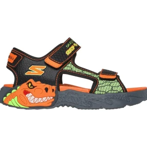 Online Skechers S-Lights: Creature-Splash Schwarz