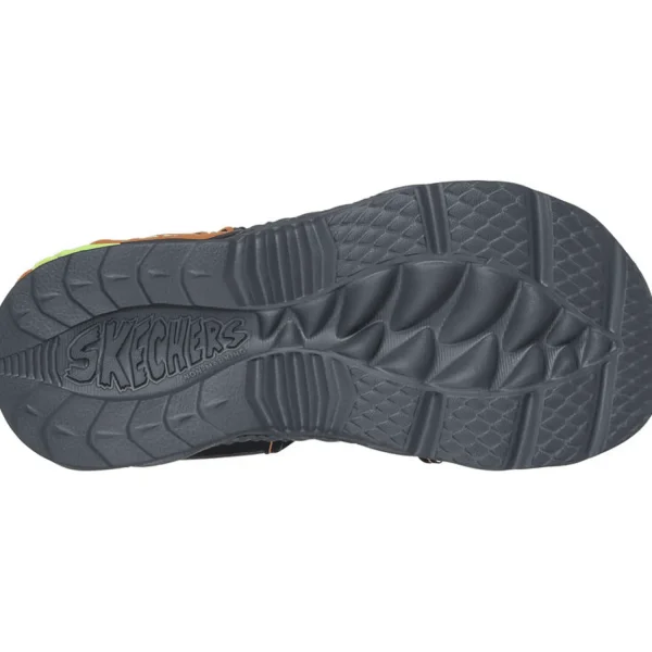 Online Skechers S-Lights: Creature-Splash Schwarz
