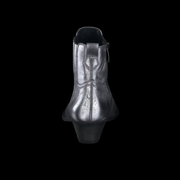 Cheap Paul Green 0076-8144-036/Stiefelette Grau Metallic