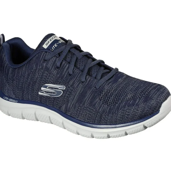 Discount Skechers Track - Front Runner Blau